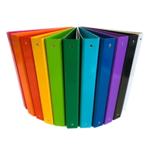 Raccoglitore Euro-cart Iris A4 dorso 4 cm - 4 anelli tondi 30 mm Viola - f.to utile 23x32 cm - CPCL4-30VI