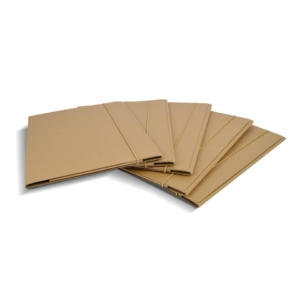 Cartellina con alette Euro-cart Eco Elite 25x35 cm con elastico Avana - CPEECO (conf.30)