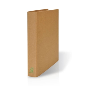 Raccoglitori A4 Euro-cart Eco Elite a 4 anelli Ø30 mm Avana - 32x23 cm - FMCXCAECO04-30AV (conf.2)