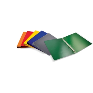 Raccoglitore Euro-Cart 2 anelli tondi Ø25 mm Verde - 23x33 cm - FMCXCA02VE