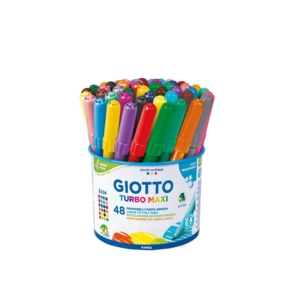 Pennarelli GIOTTO Turbo Maxi Colori Assortiti F526300 (conf.48)