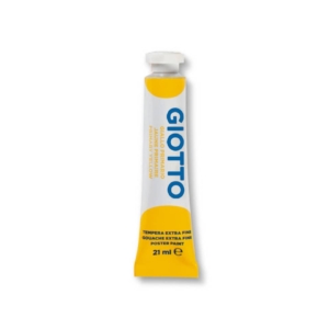 Tubetti tempera GIOTTO Extra ultrafine in tubetto 21 ml Giallo - F35500200 (conf.6)