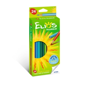 Matite colorate Fila Elios Triangular Colori Assortiti - Ømina 3,3 mm - F273400 (conf.24)