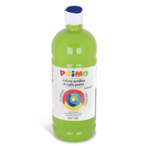 Colore acrilico Primo in bottiglia con tappo dosatore 1000 ml Verde chiaro 404TA1000600