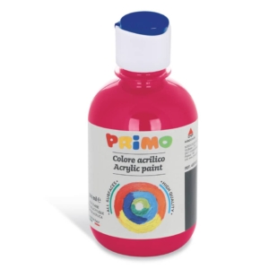 Colore acrilico Primo in bottiglia con tappo dosatore 300 ml Rosso Magenta 400TA300301