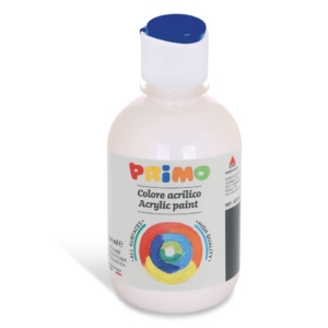 Colore acrilico Primo in bottiglia con tappo dosatore 300 ml Bianco 400TA300100