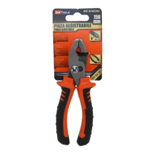 Pinza registrabile con impugnatura gommata Emi 150 mm - 8100382