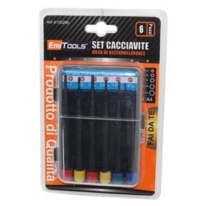 Set di cacciaviti di precisione - mini kit per riparazioni - 8100290 (conf.6)