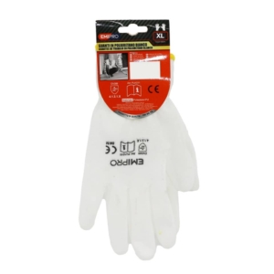 Guanti da lavoro in poliuretano Emi 10/XL - bianco - EN 388 4131X - 8104293