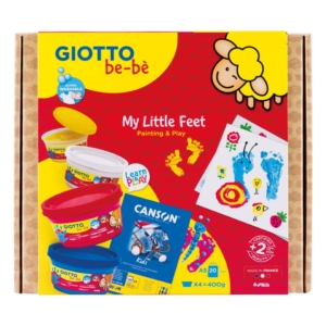 Set creativo gioca e colora GIOTTO Bebè My Little Feet F478800