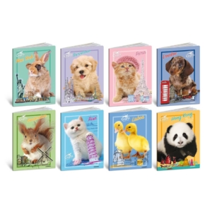 Maxi quaderni Blasetti Cuccioli formato A4 carta 80g/m² - 20+1 fogli - a righe 1R - 8561 (conf.10)