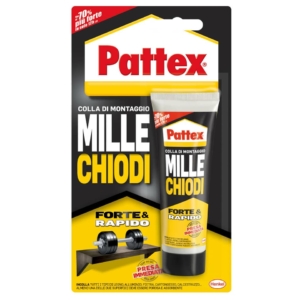 Colla acrilica Pattex Millechiodi Forte&Rapido 100g - 1947976