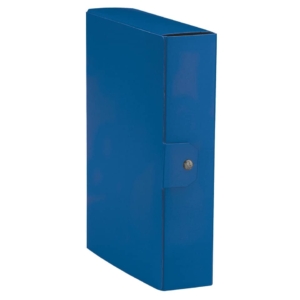 Cartella portaprogetti Esselte C88 DELSO ORDER dorso 8 cm presspan lucido blu 25x35 cm - 390388050