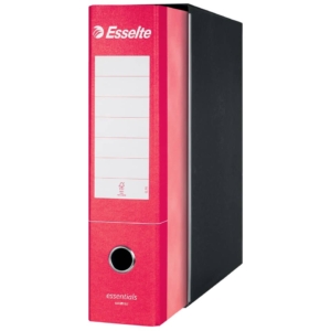 Registratore protocollo Esselte Essentials G75 23x33 cm dorso 8 cm rosso - 390775160
