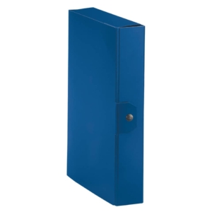 Cartella portaprogetti Esselte C86 DELSO ORDER dorso 6 cm presspan lucido blu 25x35 cm - 390386050