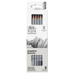 Matite in grafite Winsor&Newton Set Studio Collection scatola in metallo - 0490006 (conf.6)