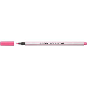 Pennarello Stabilo Pen 68 brush - punta a pennello - M 1 mm rosa 568/29