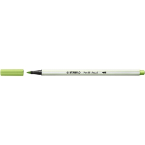 Pennarello Stabilo Pen 68 brush - punta a pennello - M 1 mm pistacchio 568/34