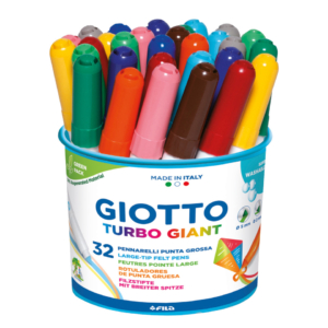 Pennarelli GIOTTO Turbo Giant Colori Assortiti F424900 (conf.36)