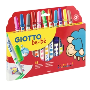 Pennarelli GIOTTO Bebè - Colori Assortiti F478300 (conf.18)