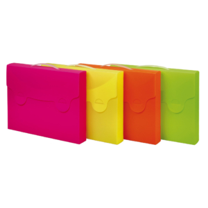 Valigette portadocumenti Favorit Neon Colori Assortiti 38x29x5 cm - 400102066 (conf.4)
