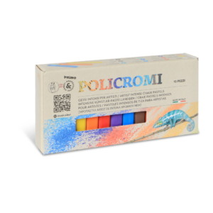 Gessi policromi per artisti Primo - Colori Assortiti - 020GC12I (conf.12)