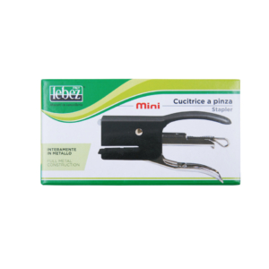 Cucitrice mini a pinza Lebez 15 fogli - Colori Assortiti - 2411
