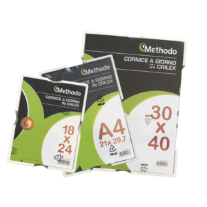 Cornice a giorno Methodo in crilex antiurto 21x29,7 cm - K900107