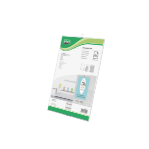 Portadepliant in PVC semirigido Lebez formato A4 - Trasparente - 5254
