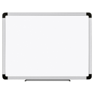 Lavagna magnetica Bianca Lebez - cornice in alluminio - 60x90 cm - 2782