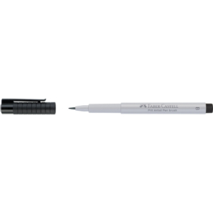 Penna a china Pitt Artist Pen brush Faber-Castell colore Grigio freddo II - 167430 (conf.10)