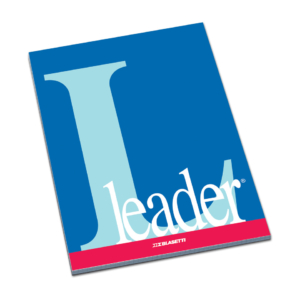 Blocco note collato Blasetti Leader A4 - 90 fogli - 80g/m² - 10 mm 1108