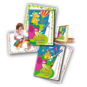 Quaderno per bambini Blasetti Jumbo - 20 fogli bianchi - 100g/m² - 43x60 cm 1424