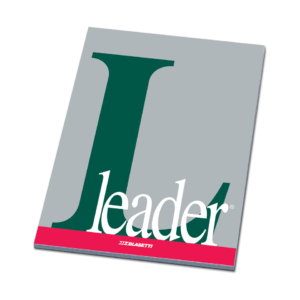 Blocco note collato Blasetti Leader A4 - 90 fogli - 80g/m² - bianco 1109