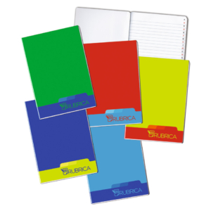 Rubrica punto metallico Blasetti A5 - a righe 1R - 30 fogli 80g/m² - 1386