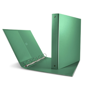 Raccoglitore Sei Rota Nettuno - 4 anelli a R 30 mm - A4 - dorso 3,5 cm - colore verde scuro - 36803148