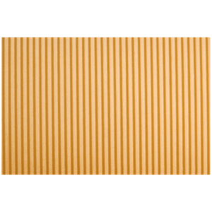 Cartoncini ondulati Deco Cannetè 50x70 cm - 230g/m² Arancio chiaro (conf.10)