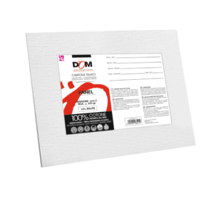 Cartone telato per pittura DOM 300 g 50x70 cm - bordo 3 mm - 354/5070