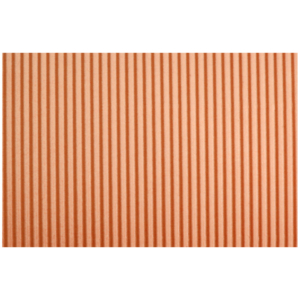 Cartoncino ondulato Deco Cannetè 50x70 cm - 230 gr arancio - conf. 10 pezzi - 2206/11