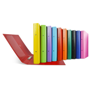 Raccoglitore Sei Rota Nettuno - 2 anelli R 30 mm - A4 - dorso 3,5 cm - Colori Assortiti (conf.10)