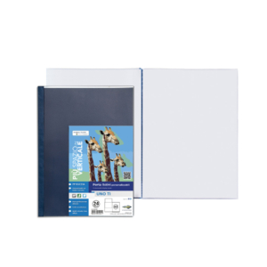 Portalistini UNO T Sei Rota a libro PP buccia - 30x22 cm - 24 interni - Blu - 55312407