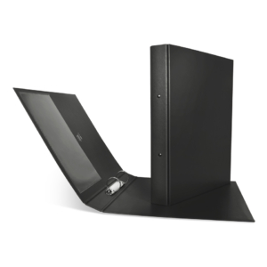 Raccoglitore Sei Rota Nettuno - 2 anelli a R 30 mm - A4 - dorso 3,5 cm - colore nero - 36773110