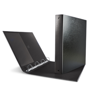 Raccoglitore Sei Rota Nettuno - 4 anelli a R 30 mm - A4 - dorso 3,5 cm - colore nero - 36803110