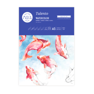 Blocco carta per acquerello Musa Talento - A5 - 300g/m² - 10 fogli - MU131295