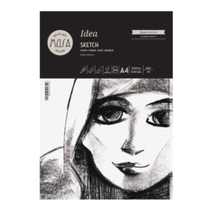 Blocco collato Belle Arti Musa Idea Sketch - 90g/m² - A4 100 fogli - MU123694