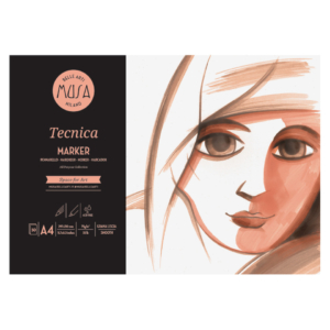Blocco Musa Tecnica Marker 50 fogli - 75g/m² - formato A4 - MU135294