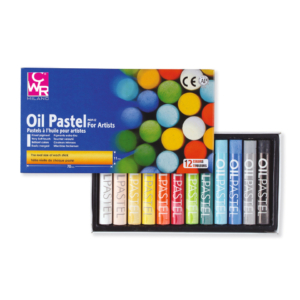 Pastelli tondi ad olio CWR 12 colori assortiti - MY/MOP12