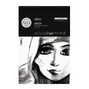 Blocco con spirale Belle Arti Musa Idea Sketch - 90g/m² - A4 100 fogli - MU123794