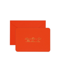 Biglietti augurali di Natale Rex-Sadoch 15,5x10,5 cm - rosso/camoscio - 2102RC (conf.50)