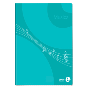 Album musica pentagrammato BM 16 fogli 90g/m² A4 - 100220